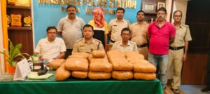 নিমতৌড়িতে পুলিশের বড়সড় সাফল্য! দুই গাড়ি থেকে ৯৯ কেজি গাঁজা উদ্ধার, গ্রেপ্তার ৩